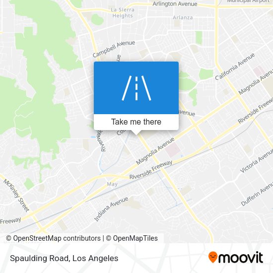 Mapa de Spaulding Road