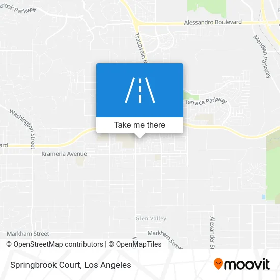 Springbrook Court map