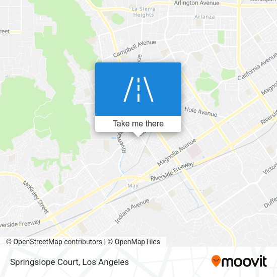Springslope Court map