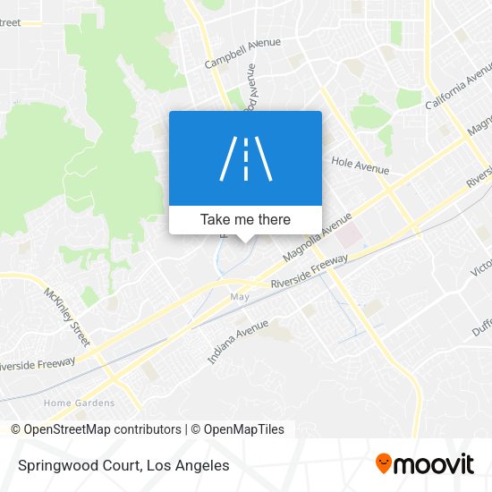 Mapa de Springwood Court