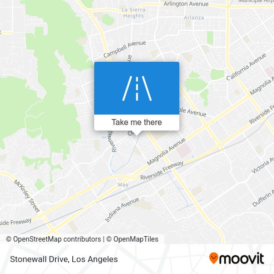 Mapa de Stonewall Drive
