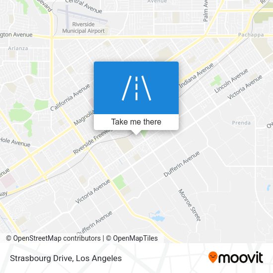 Strasbourg Drive map