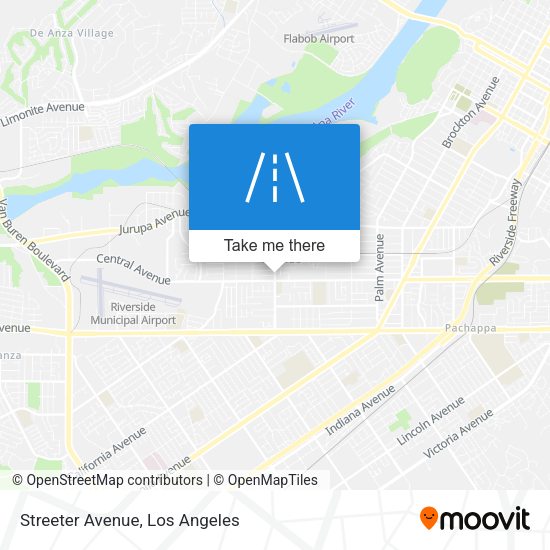Streeter Avenue map