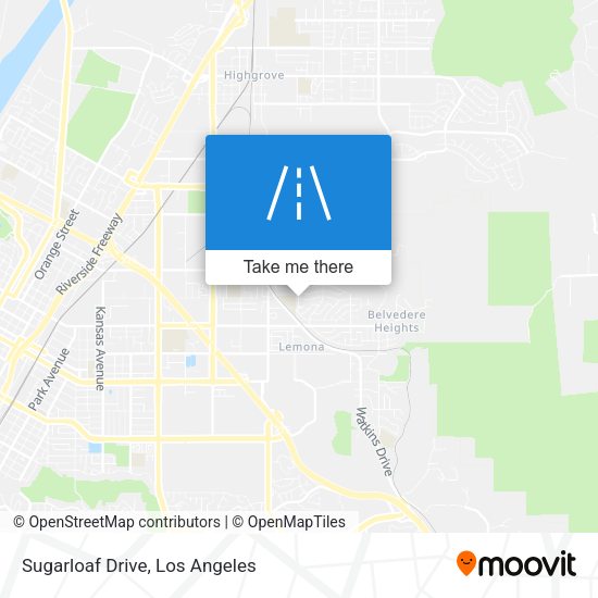 Mapa de Sugarloaf Drive