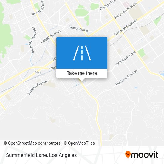 Summerfield Lane map