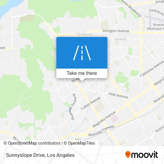 Sunnyslope Drive map