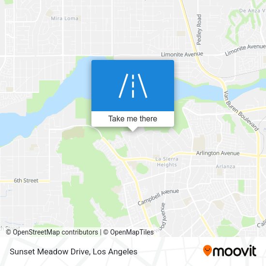 Mapa de Sunset Meadow Drive