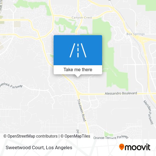 Mapa de Sweetwood Court
