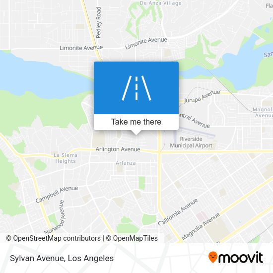 Mapa de Sylvan Avenue