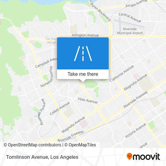 Tomlinson Avenue map