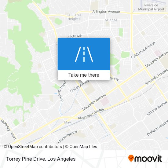 Mapa de Torrey Pine Drive