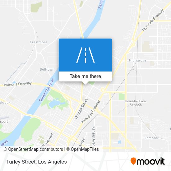 Mapa de Turley Street