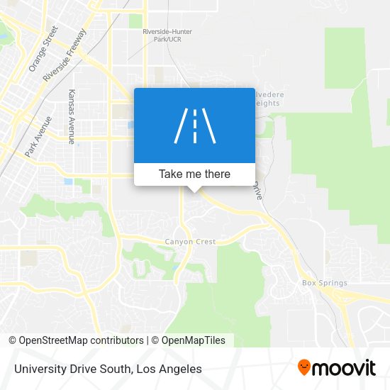Mapa de University Drive South