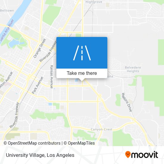 Mapa de University Village
