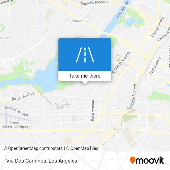 Mapa de Via Dos Caminos