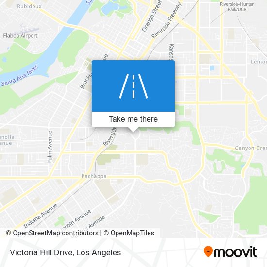 Victoria Hill Drive map