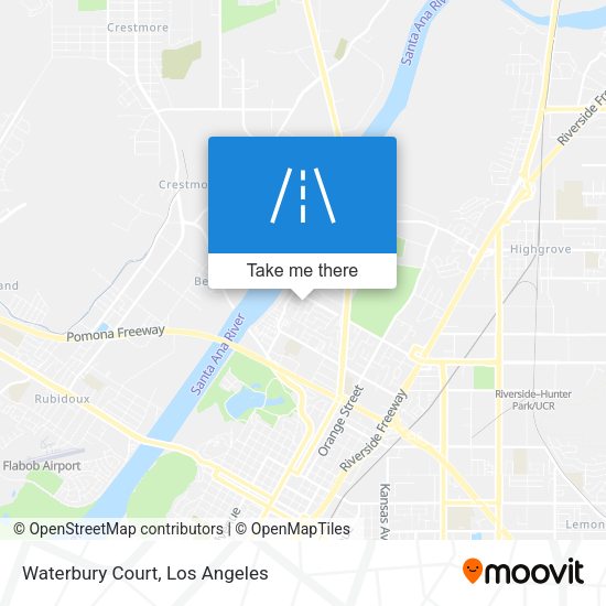 Mapa de Waterbury Court