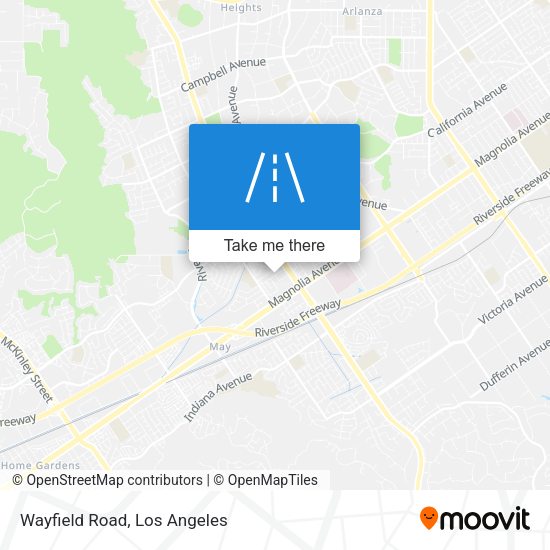 Mapa de Wayfield Road