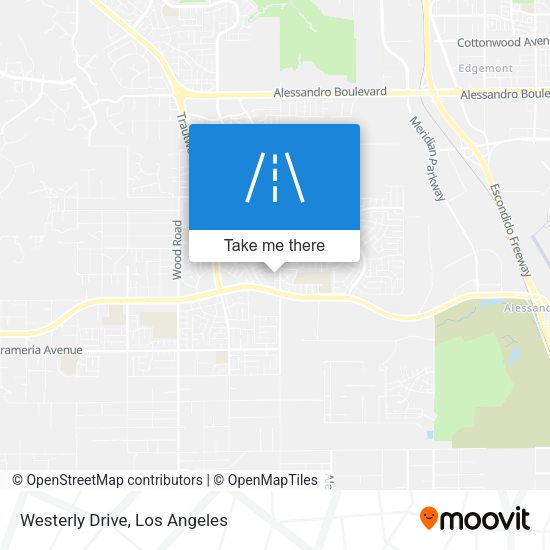 Mapa de Westerly Drive