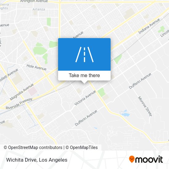 Mapa de Wichita Drive
