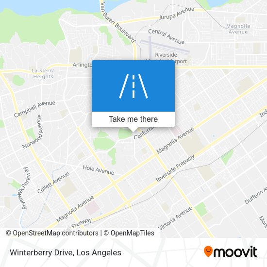 Mapa de Winterberry Drive
