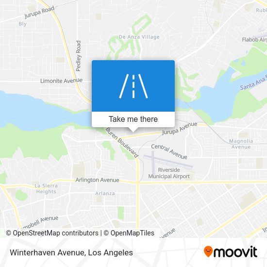 Mapa de Winterhaven Avenue