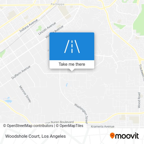 Woodshole Court map