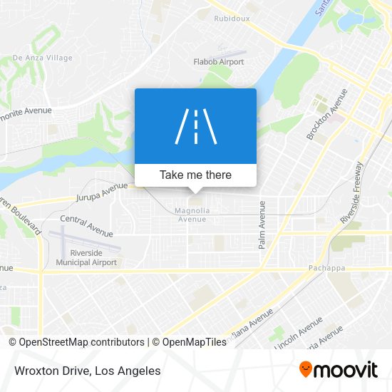 Mapa de Wroxton Drive