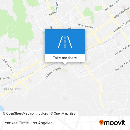 Mapa de Yankee Circle