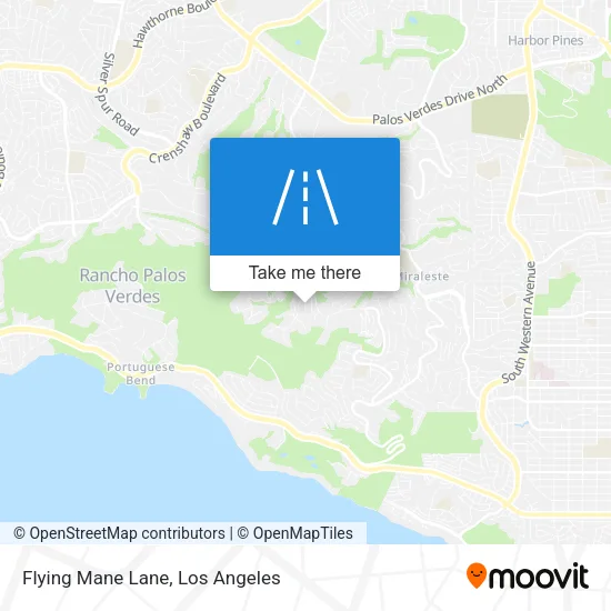 Flying Mane Lane map