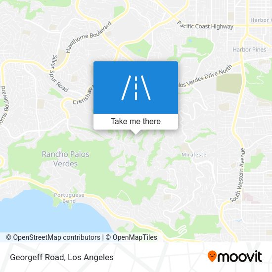 Mapa de Georgeff Road