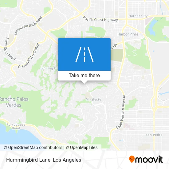 Hummingbird Lane map