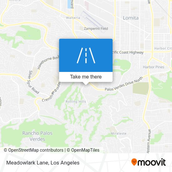 Mapa de Meadowlark Lane