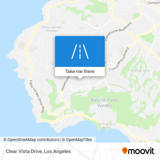 Mapa de Clear Vista Drive