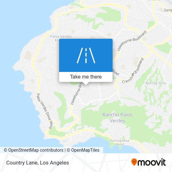 Mapa de Country Lane