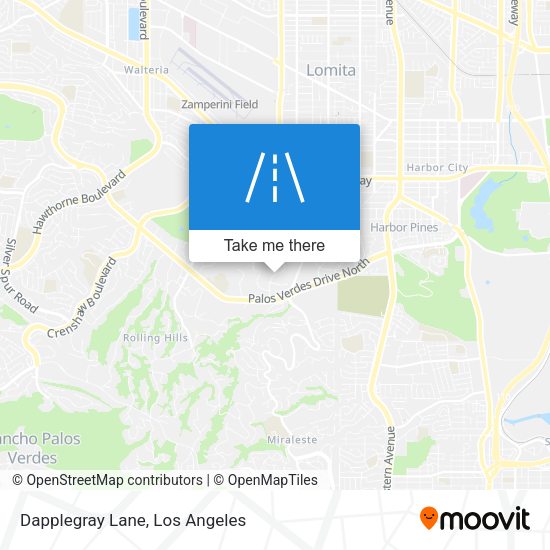 Mapa de Dapplegray Lane