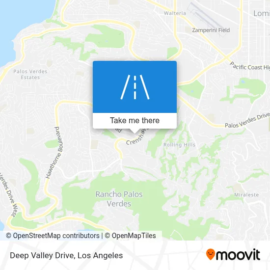 Deep Valley Drive map