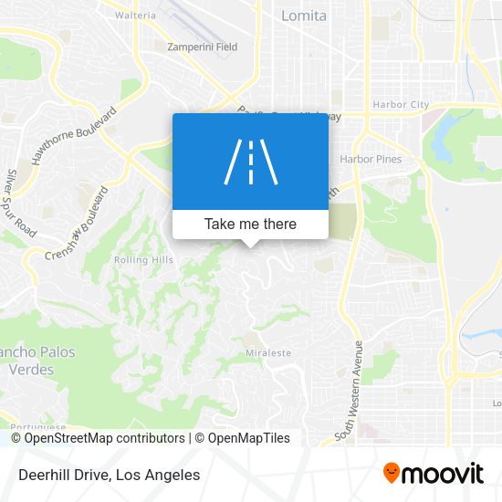 Mapa de Deerhill Drive