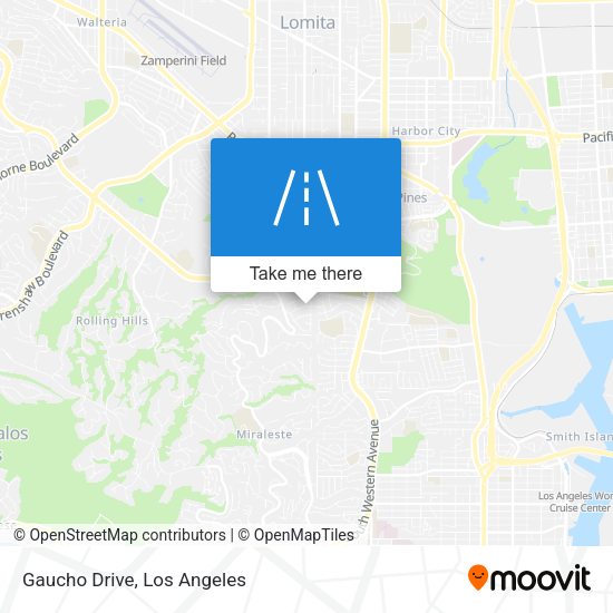 Gaucho Drive map