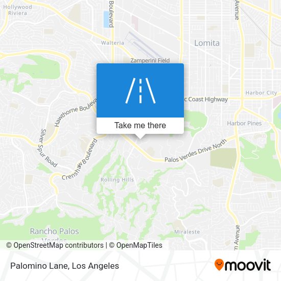 Mapa de Palomino Lane
