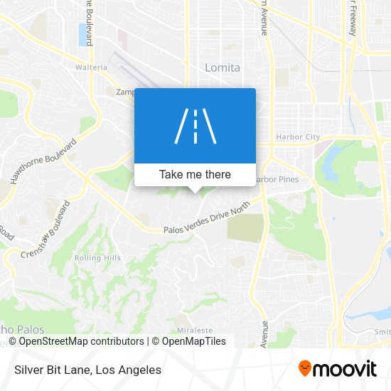 Mapa de Silver Bit Lane