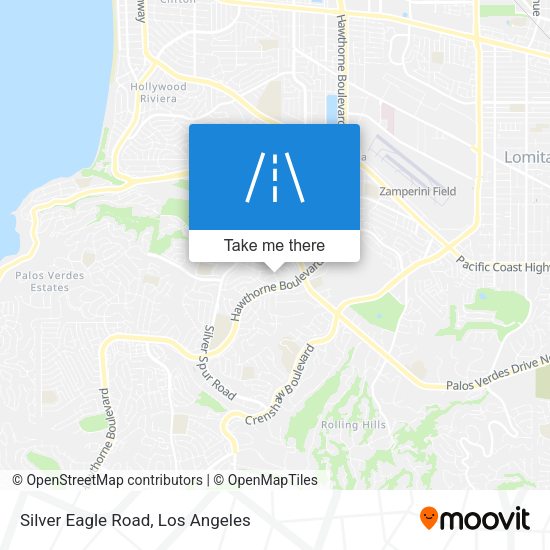 Mapa de Silver Eagle Road