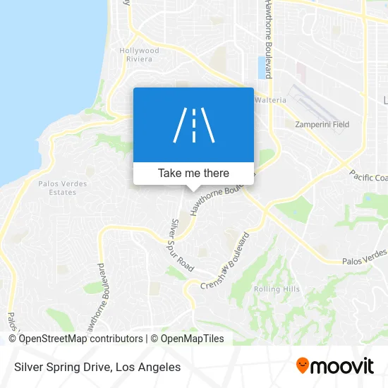 Silver Spring Drive map