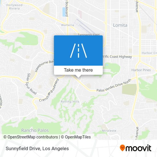 Mapa de Sunnyfield Drive