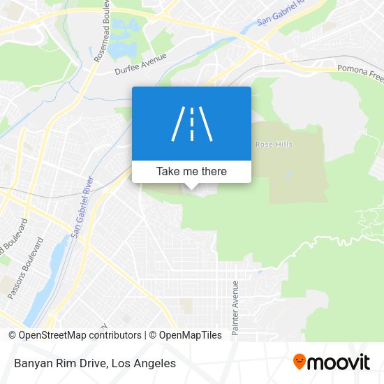 Banyan Rim Drive map