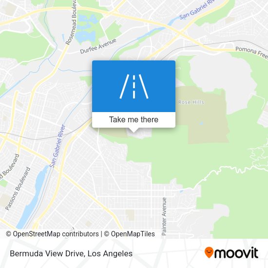 Bermuda View Drive map