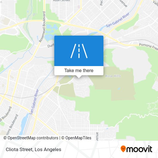 Mapa de Cliota Street