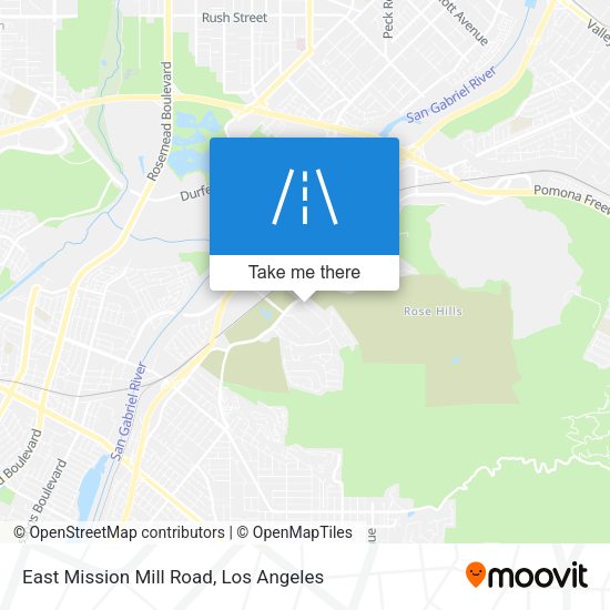 Mapa de East Mission Mill Road