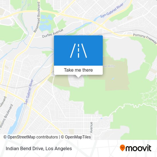 Mapa de Indian Bend Drive
