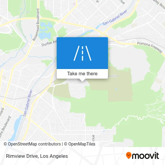 Rimview Drive map